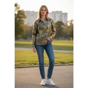 Manish Arora Women’s Designers Printed Top Size M # 1122